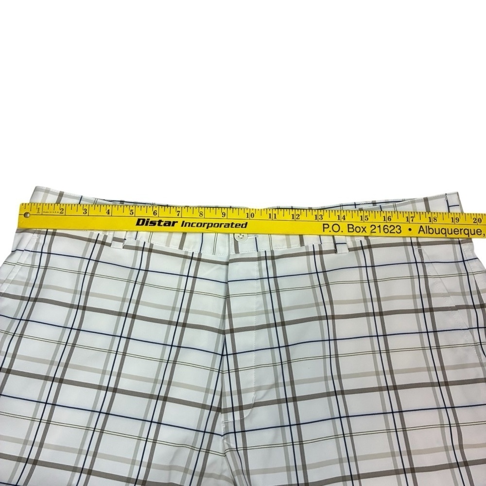 Nike Golf Dri Fit Plaid Shorts - Sz 38 - Picture 10 of 11